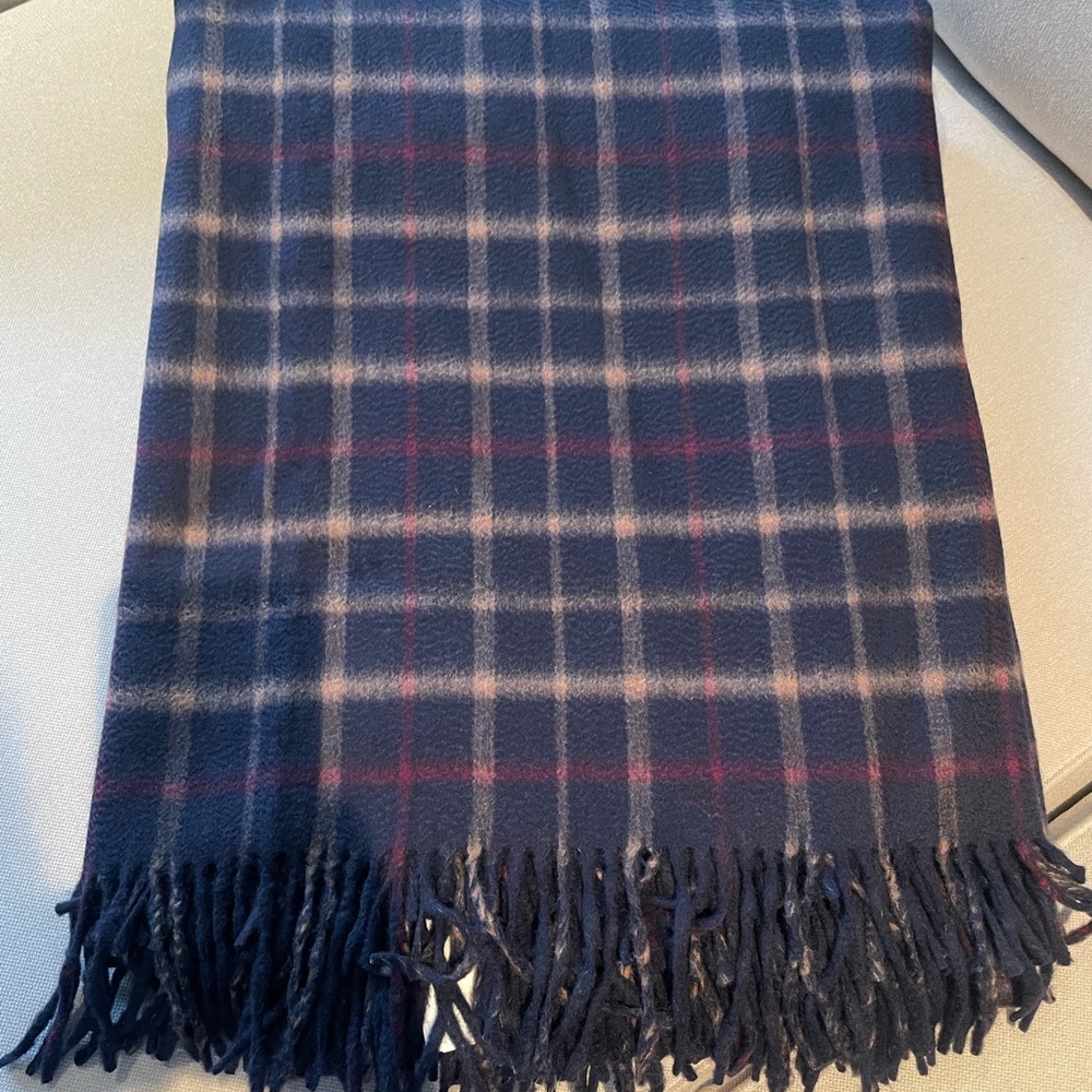 Brooks Brothers Throw Blanket 100% cashmere